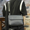 Fashion Plaid Crossbody Bags Vintage Leather Messenger Shoulder Bag Sling Backpack