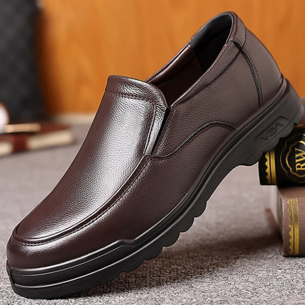 Leather Shoes for Men Dress Shoes Slip- Formal Shoes for Party Casual Business Oxfords