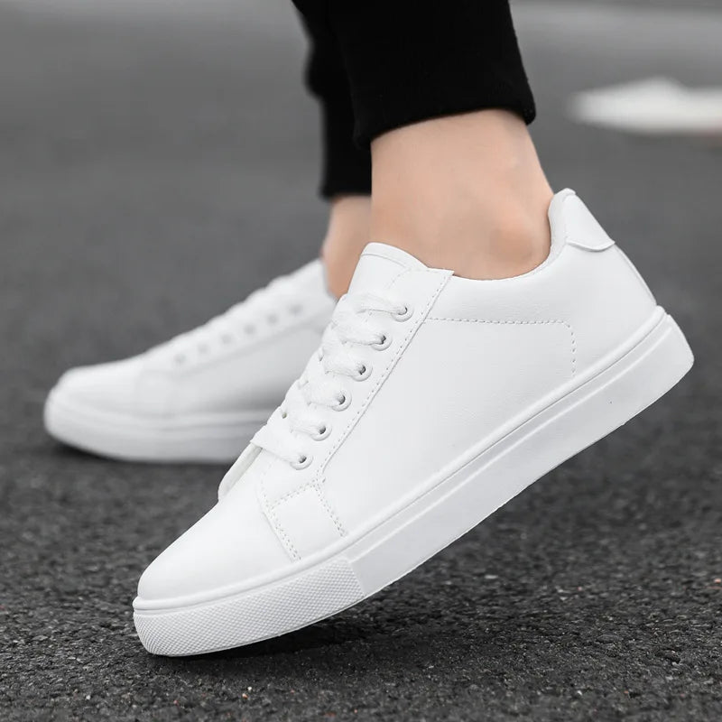 Black Men's Casual Shoes Style Trend Shoes Autumn New Fashion Casual Sneakers for Comfort Flats Shoes