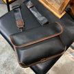 Fashion Plaid Crossbody Bags Vintage Leather Messenger Shoulder Bag Sling Backpack